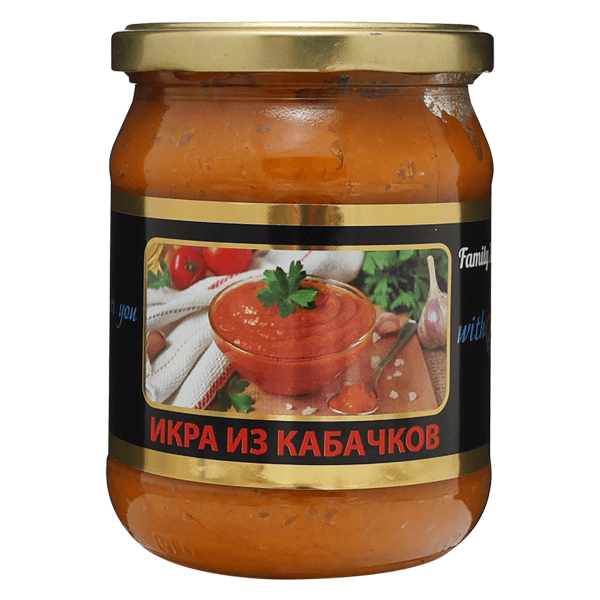 Appetizer Vegetable Caviar Zucchini – 16.58 oz (470gr)